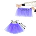LED Glowing Light Flower Princess Tutu Skirts Fairy Costume For Girl Light Up Skirt Glow Headband Wedding Party Costume Cosplay. 