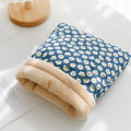 Hamster Sleep Pouch Keep Warm Thick Printing Pattern Small Pets Sleeping Pouch Bed Pet Supplies. 