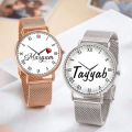 Customized Wrist Watch With your name and picture Best Quality Watch for Unisex (single piece). 