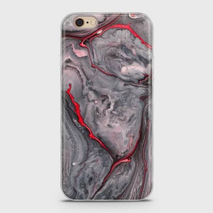 iPhone 6s Plus Cover - SkinLee HQ Supreme Case (Soft) - Lava Marble - SKINLEE-344-1-50-5