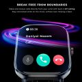 Zero® Infinity Smart Watch | Ultra 2.01" Big Screen, Bluetooth Calling, 123+ Sports Modes | FREE Steel Strap, Waterproof IP67 | High Quality & Best Price Smartwatch for Men, Women, iPhone & Android users. 