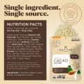 Navitas Organics Cacao Butter, 200grams — Organic, Non-GMO, Fair Trade, Gluten-Free. 