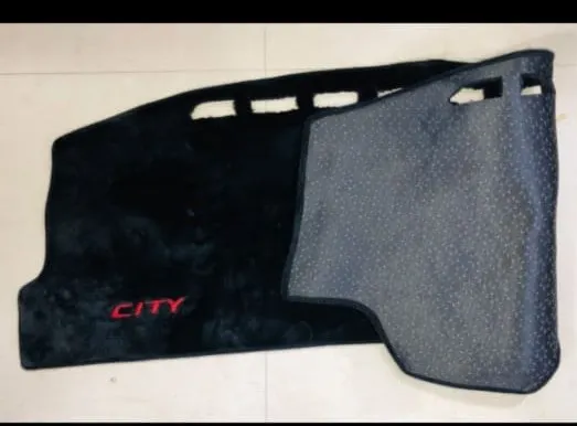 Honda%20City%206th%20Generation%20Dashboard%20Cover%20Protection%20(Pure%20Velvet%20Mat/Carpet/Eva%20Sheet)%20Scratch%20Resistant%20With%20Log%20-%20Image%206