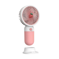 Mini Fan Quiet Operation Portable Energy-saving Lightweight USB Rechargeable Plastic Handheld Fan Multi-purpose Pocket Fan. 