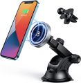 Hinyx Car Magnetic Wireless Charger Qi Fast Charging with Phone Holder Mount Stand Compatible with i-Phone  /12/12 Pro/12 Pro Max 13/13 Pro/13 Pro Max/13 Mini fast  Wireless Charger. 