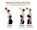 ​Smart Posture Corrector Vibration Belt USB Rechargeable Intelligent Vibration Induction Sensor Reminder High Elasticity Adjustable Upper Back Shoulder Lumbar Waist Support Belt for Children and Adult​. 