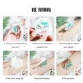 Fake Tattoo Sticker Black Compass Eye Tattoo Design for Men Women Hand Arm Band Tattoo Sleeve Waterproof Body Art Painting Popular. 