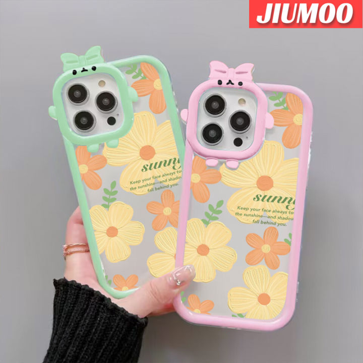 JIUMOO%20For%20OPPO%20A17%20A17K%20Case%20Fashion%20Sunny%20Flower%20Little%20Monster%20Camera%20Lens%20Soft%20Clear%20Phone%20Cases%20Creative%20Shockproof%20Transparent%20Shell%20Silicone%20Protective%20Cover%20-%20Image%207