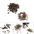 100 Pcs 4,5,6mm Metal Eyelets Washer Grommet Scrapbook Leather Craft Repairing. 