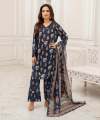 Sitara Studio 3 Piece Unstitched Suit For Women - 3PC Unstitched Fabric For Women - Queen Collection 068 - SS26 - Sumers 2026 Collection. 
