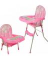 71 Sports Dining high chair 217-C-  Pink. 