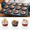Cupcake Baking Tray Non Stick Cake Baking Pan Round Shape Tool Cake Mold Non Stick Non-stick Cake Mold Steel Springform Pan Set Removable Bottom Cake Decorating Bakeware Tools کچن کیک بیکنگ پین گول. 