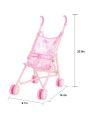 Doll Stroller  Baby kids Toy  (Only Stroller). 