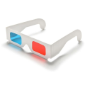 10 Pcs Cardboard Frame 3d Glasses Viewing Movie Television Props Paper Style Eyeglasses. 