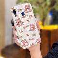 cute TPU Phone Case For Samsung Galaxy A30/A20/M10s colorful Skin feel silicone Solid color Fashion Design Soft Case. 