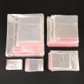 100pcs Transparent Self Adhesive Plastic Seal OPP Bags Jewelry Packaging Bag Wedding Favor Pouch Gift Bag. 