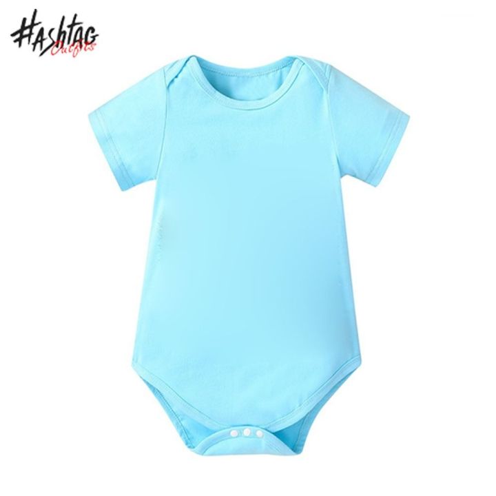Hashtag Outfits Plain summers Newborn rompers  - Basic Bodysuit for kids