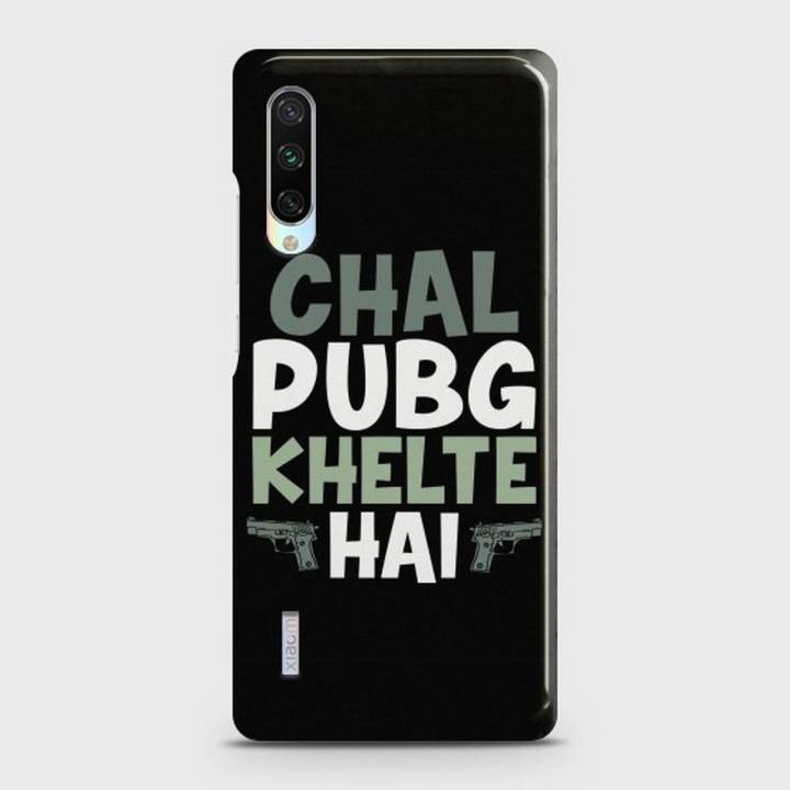 Xiaomi Mi 9 Lite Cover - SkinLee HQ Hard Case - Chal Pubg Khelte hai - SKINLEE-584-1-542-404