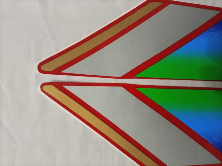 Tapa Sticker 1993 Model, Honda 125 (SIDE COVER STICKER)