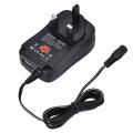 Universal AC / DC Power Adapter Supply 5V 2.1A USB Port 6 Tips 30W 3V/4.5V/5V/6V/7.5V/9V/12V UK. 