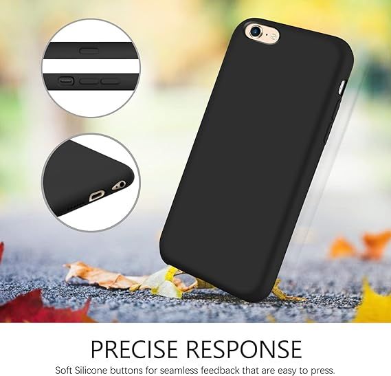 IPHONE%206%20PLUS%20OR%206S%20PLUS%20MATTE%20BLACK%20FLEXIBLE%20TPU%20CASE%20SLIM%20COVER%20-%20SHOCKPROOF%20-%20Image%203