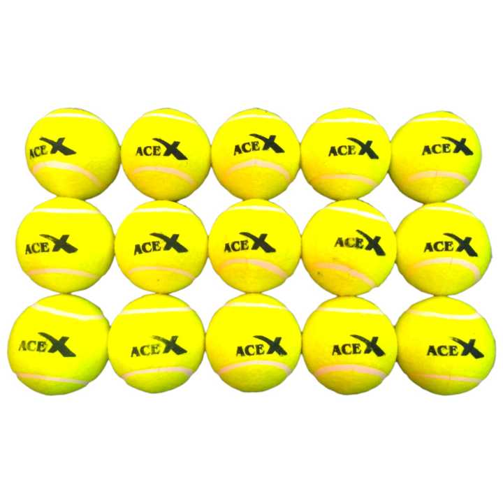 Ace X Exclusive Cricket Tennis Ball - Professional Quality - Tennis Balls