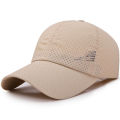 FAITOLAGI Summer Quick Drying Baseball Cap Men Women Outdoor Sports Running Sun Hat Unisex Breathable Mesh Visor Caps. 