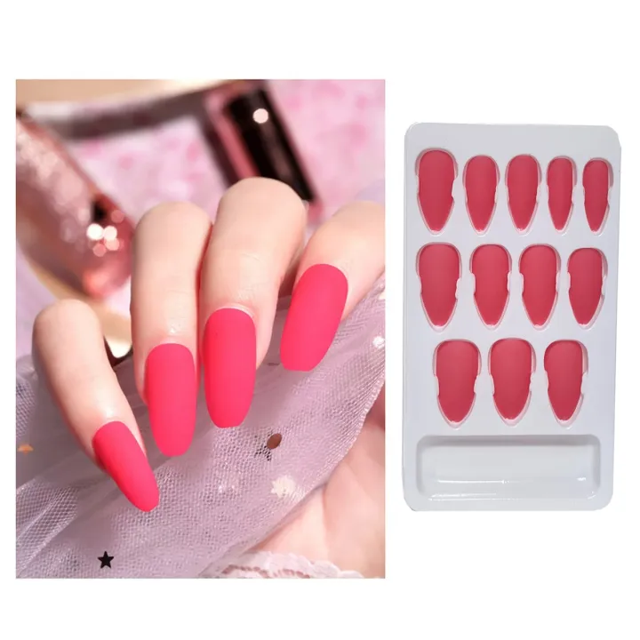 HUXIA%20BEAUTY%201%20pc%20%20Stylish%20and%20Plane%20matte%20Artifical%20Nail%20%20For%20Girls%20and%20For%20Women%20-%20Image%202