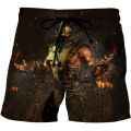 Hot Fighting Game Board Shorts Mortal Kombat kids Casual Beach Shorts Fashion Streetwear Short Pants Trousers Clothing. 