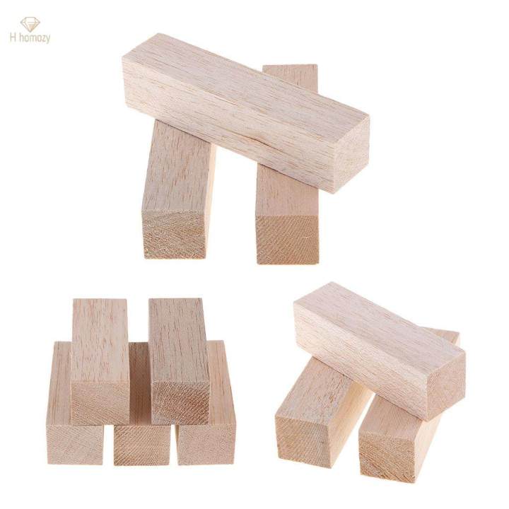 3/5 piece Balsa Blocks DIY Modelling Craft Working Materials 70mm ...