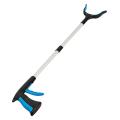 Outdoor Metal Collapsible Litter Grabber Garbage Grabber with Rotating Jaw Pick Up Tool for Floor. 