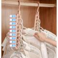 Innovative Cloth Magic Hanger With 9 Holes. 