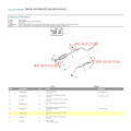 A9674325480 Muffler Fixing Bracket for Peugeot 308 308S 408 508 Citroen C4 C5 2013-2021. 