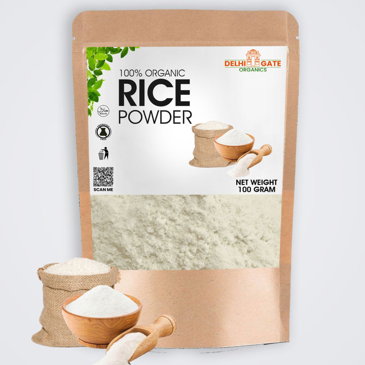 11. Rice Powder Organic - Skin Face Mask