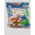 8 in 1 Fire Brigade Series 376 Pieces ABS plastic toy brick DIY block Blocks toying building block set 8 bags sets 376 Pcs. 