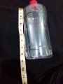 6 pcs 1 Liter 8.5 inch long Empty clear Pet Plastic Bottle with cap For Water Storage oil  and different usage clear 1 liter  Bottle. 