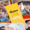 KPOP BTS Butter Album OFFICIAL Same Card 1:1 High Quality Concept Photo JK V JIMIN JIN SUGA RM J-HOPE Fan Meeting Photocard. 