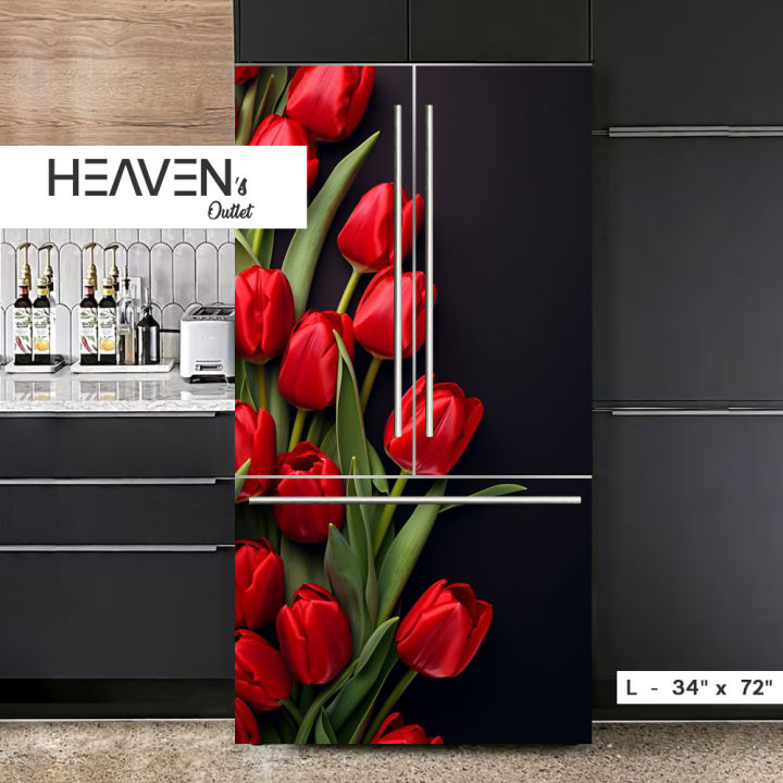 Fridge%20Vinyl%20Sticker%20-%20Self-Adhesive%20Waterproof%20PVC%20Door%20Wrap%20by%20Elegant%20Decore%20-%20Image%204