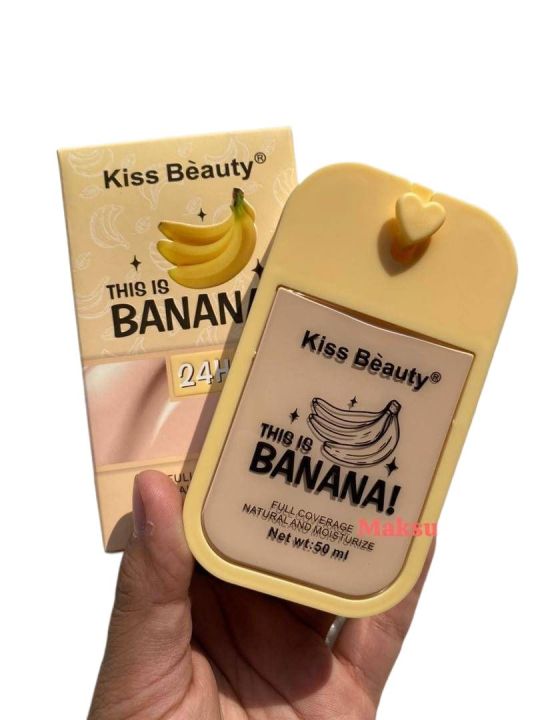 KISS BEAUTY BANANA FULL COVERAGE FOUNDATION
