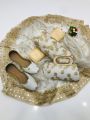 Girl's Dream Fashion New Winter Collection 2023 Dresses for Women's 3Pcs Suit Fancy Dress for girls Party Collection 5Pcs Dress Pearls Dori Work Crinkle Chiffon Shirt Heavy Embroidery Plain handmade work duapta Fancy Pealrs Work clutch And Fancy Gift Free. 