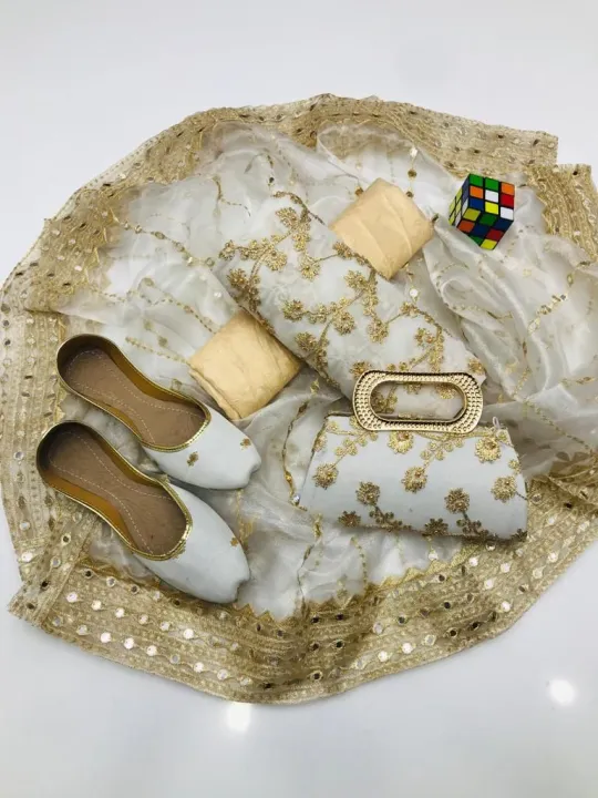 Girl's%20Dream%20Fashion%20New%20Winter%20Collection%202023%20Dresses%20for%20Women's%203Pcs%20Suit%20Fancy%20Dress%20for%20girls%20Party%20Collection%205Pcs%20Dress%20Pearls%20Dori%20Work%20Crinkle%20Chiffon%20Shirt%20Heavy%20Embroidery%20Plain%20handmade%20work%20duapta%20Fancy%20Pealrs%20Work%20clutch%20And%20Fancy%20Gift%20Free%20-%20Image%205