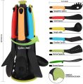 6pcs Kitchen Tool Set,BPA-Free Non-stick Nylon Silicone Cooking Utensil Tools with Stands Holder. 