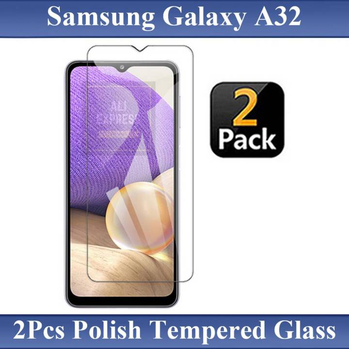 A32 Tempered Glass Protector For Samsung A32 - 2Pcs