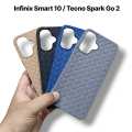 Tecno Spark Go 2 / Infinix Smart 10 Back Cover Soft Leather Design Solid Color Silicon Anti Shock Design Camera Protection Phone Case Tecno Spark Go 2 / Infinix Smart 10. 