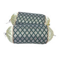 Gao Pillow cover pack of 2 round traditional side cushion ideal for floor sittings Ultimate Comfort for Blissful Rest king size without filing only cover - gol takiya. 