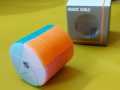 Rubiks Cube Cylinder-with Star Shape up side- A Challenging Clinder Cube With All New Attractive Colour "Frosted Inside" Sleek Design Light weight 88 Gm Smooth Turning. 
