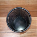 Metal Mesh Pen Container Round / Metal Mesh Pen Container / Pen Pencil Holder Organizer / Cosmetic Round Pen Stand Holders / Stationery Container Desk Organizer / Metal Round Container Art # SS-MRC01 (6 pcs). 
