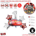 Lightning Mc queen Car Foil Balloons With 32 Inch Number Set Collection,   Disney Pixcar Cars Movie Characters Chrome Metallic Balloon, Birthday Party Decoration, Pre School Class,, Decor Celebration, Baby Shower, Party Supplies For Kids, Boys : QXz5j7G2. 