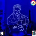 Elvis Presley Figure Night Light Led 16Color Changing 3D Nightlight The Hillbilly Cat King of The Western Pop Bedroom Lamp. 