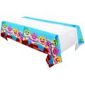 BABY SHARK THEME TABLE COVER - BABY SHARK TABLE COVER. 